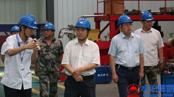 水泊焊割迎接環(huán)保督導 水泊焊割迎接環(huán)保督導